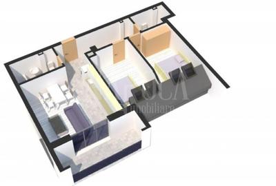 Apartament 3 camere de vanzare in Floresti - 3