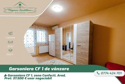 Garsonieră semidecomandată, mobilată în Confecții - 1