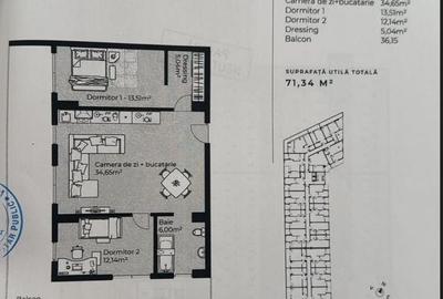 Apartament cu 3 camere în Sopor - 1