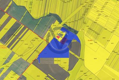 14,3 EURO/mp - OPORTUNITATE langa Nodul A0 Glina - 27,2 Hectare - COMISION 0% - 1