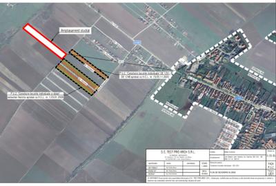 Teren Construcții intravilan de 500 mp, în Hălchiu - 2