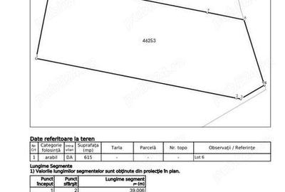 Teren de 679 mp, în Exterior Vest - 6
