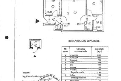 Apartament 3 camere Piata Amzei +terasa  generoasa - 1