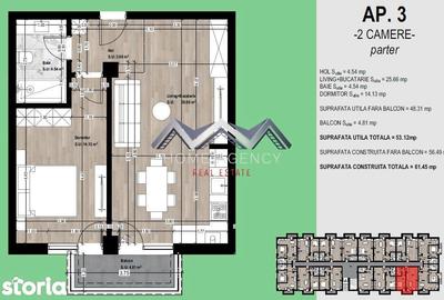 Apartament cu 2 camere în Central - 2
