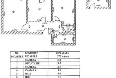 Apartament cu 2 camere de vanzare zona ultracentrala-Tulcea - 8