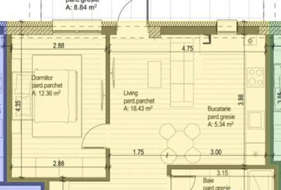 Apartament cu 2 camere decomandat în Central - 9