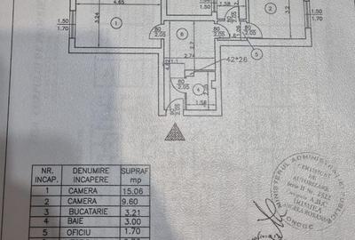 Apartament cu 2 camere decomandat în Lujerului - 9