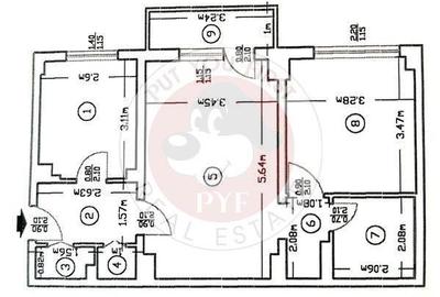 Apartament cu 2 camere decomandat în Vitan