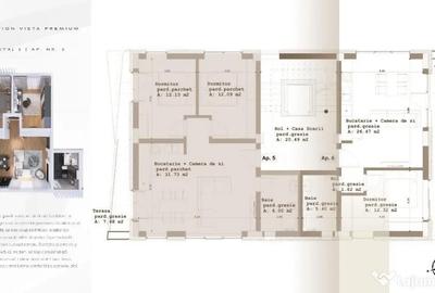 Apartament cu 3 camere decomandat în Republicii - 4