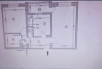 Apartament cu 2 camere decomandat în Central