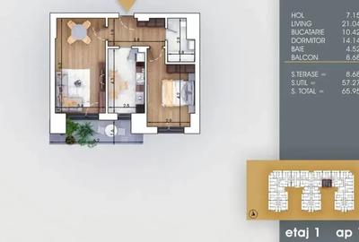 Oferta Apartament 2 camere decomandat Direct Dezvoltator - 1