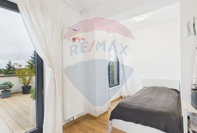 Penthouse cu 3 camere, mobilat în Pipera - 8