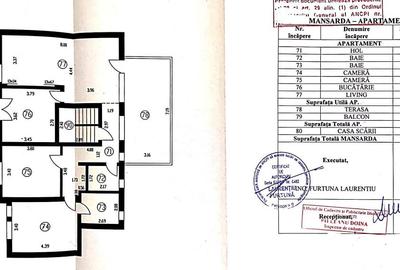 Penthouse cu 3 camere decomandat, mobilat în Metalurgiei - 8