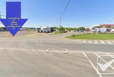 Deschidere la DN28 langa LUKOIL, TEREN 3500mp parcare tiruri | COMISION 0% ! - 3