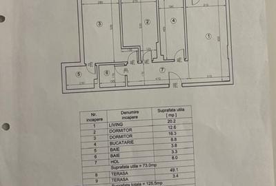 3 CAMERE + CURTE 76mp || SISESTI - BANEASA - 24