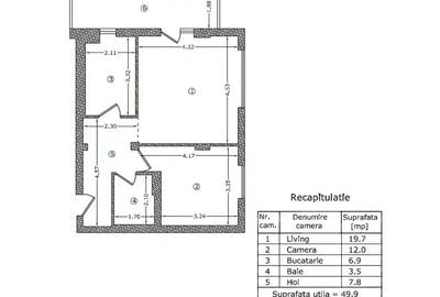Apartament 2 camere The Suburb Buftea - 12