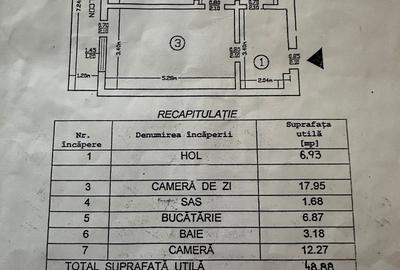 Apartament cu 2 camere decomandat, etajul 6/10, zona Alexandru cel Bun - 9