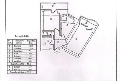 Apartament decomandat, mobilat în Bucur Obor - 12