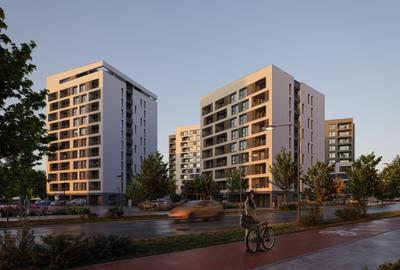 Apartament 2 camere | Nord One – zonă aerisită, legături bune de transport