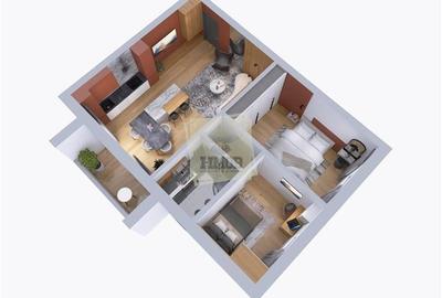 Apartament 3 camere etajul 1 in bloc cu lift si parcare in Gusterita - 5