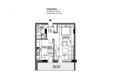 Proiect premium - zona Campus, predare la cheie, ap 2cam de vanzare. Proiect premium - zona Campus, predare la cheie, ap 2cam de vanzare. - 7