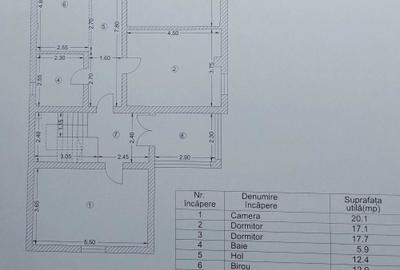 Casă cu 4 camere în Central - 1