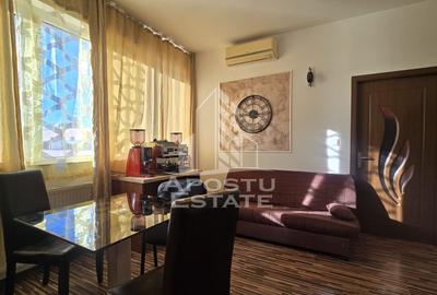 Apartament cu 3 camere semidecomandat, mobilat în UTA - 3