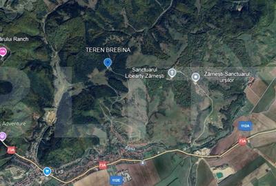 Teren de 1861 mp, în Brebina