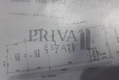 Teren de 800 mp, în Botinești - 1