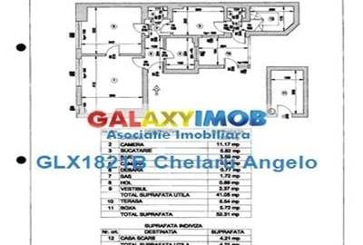 Piața Victoriei Str. Londra apartament 2 camere,53 mp,etaj 2/4 - 25