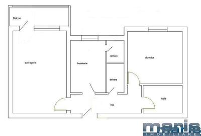 Apartament cu 2 camere decomandat, mobilat în Tudor - 2