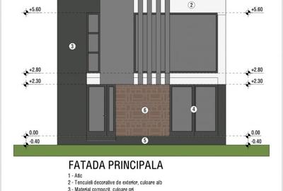 Vila individuala P+E, design mediteranean, Cal. Harmanului, Comision 0% - 5