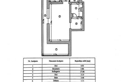 Garsonieră semidecomandată, mobilată în Cina - 13