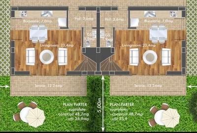 Teren - CHIAJNA ROSU 293mp - Direct Proprietar