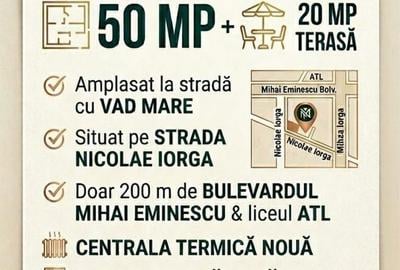 Spațiu comercial, de 70 mp, în Central - 1