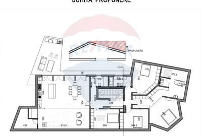 Apartament cu 5 camere decomandat în Rosetti - 9