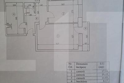 Apartament cu 3 camere în Tineretului - 12