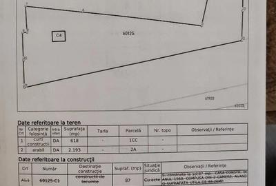 Casă cu Teren 2811 Mp în Probota