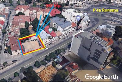 P-ta ROMANĂ 400 mp D=19 m - Oportunitate de investiție ptr: Hotel Birouri Sediu