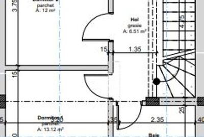 Sacalaz, 1/2 Duplex pe Etaj, 4 Camere,2 Bai,Terasa Acoperita - 20