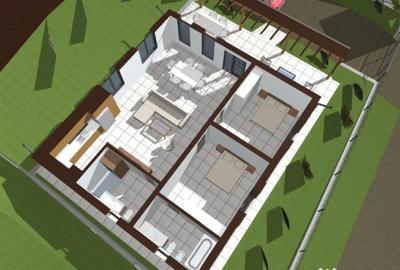 Casă cu 3 camere cu Teren 650 Mp în Central - 11