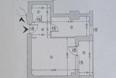 Garsonieră decomandată în Central - 4
