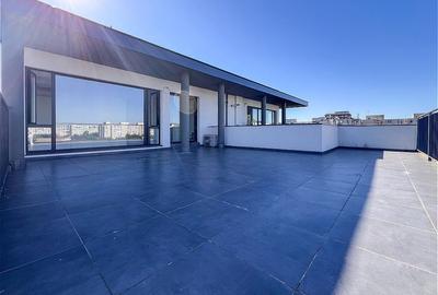 Penthouse cu 2 camere si terasa panoramica de 63 mp.
