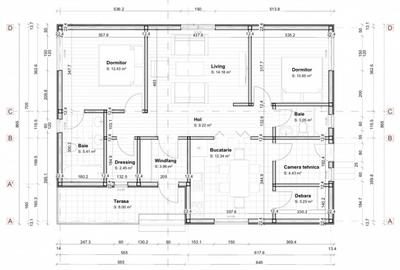 Casă plan parter 103 mp, teren 1000 mp,  66.000 euro! - 1