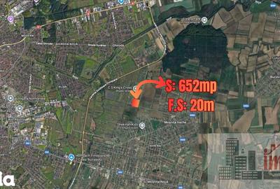 Teren de 652 mp, în Moșnița Nouă