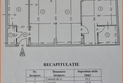 Apartament cu 2 camere în Brâncoveanu - 9