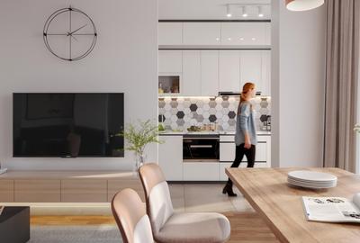 Apartament o camera, 38,5 mp, etaj 1, Bloc premium, Rivus Apartament o camera, 38,5 mp, etaj 1, Bloc premium, Rivus - 3