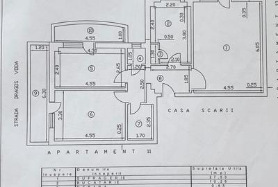 Apartament cu 3 camere decomandat, mobilat în Central - 7