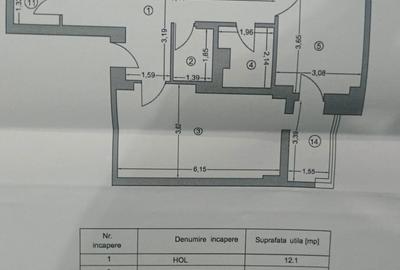 Apartament cu 4 camere decomandat în Central - 7