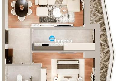 Apartament 2 camere D, Proiect nou - Dacia - 6